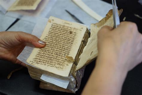 how to make tiny books and the importance of preserving ancient manuscripts