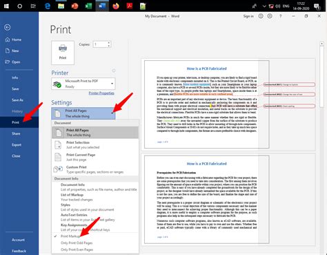 How to Print in Word Without Comments: A Detailed Guide